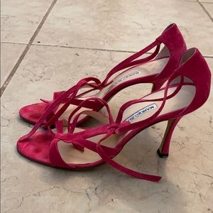 Manolo Blahnik Pink heels